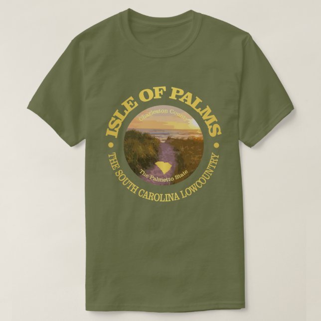Insel Palms (C) T-Shirt (Design vorne)