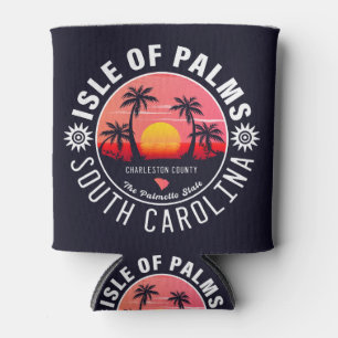 Insel Palms SC Retro Sunset Souvenirs 80er Dosenkühler
