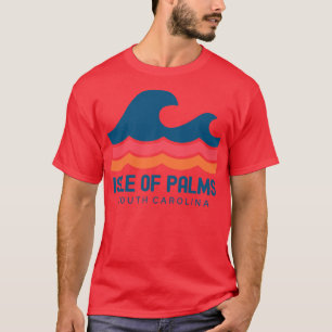 Insel Palms Süd-Olina Vintage Welle T-Shirt