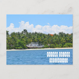 Insel Pandan auf den Philippinen in Mindoro Postkarte