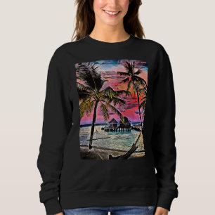 Insel Paradise Malediven 1 Sweatshirt