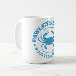 Insel Pawleys (Krebs) Kaffeetasse