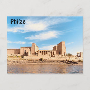 Insel Philea Postkarte
