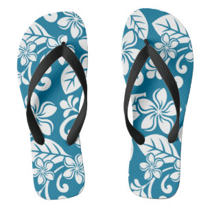 INSEL-PLUMERIA (KARIBIK-BLau) Flip-Flops Flip Flops