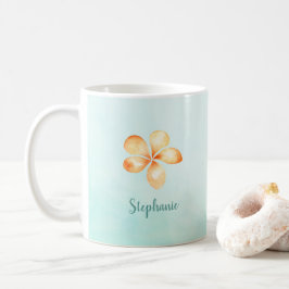 Insel Plumeria Tasse