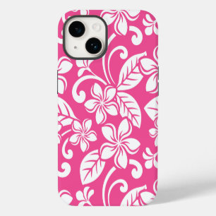 INSEL-PLUMERIA (WASSERMELONE PINK) iPhone 14 HÜLLE