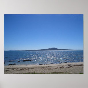 Insel Rangitoto, Neuseeland Poster