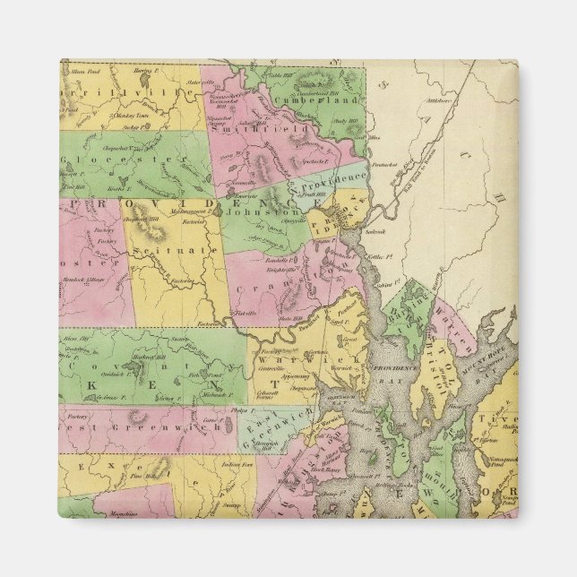 Insel Rhode 3 Magnet (Vorne)