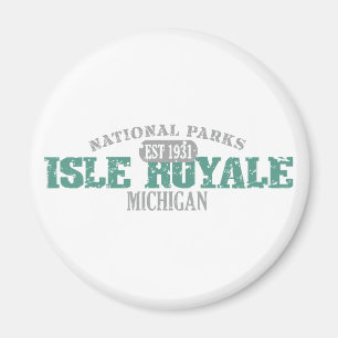 Insel Royale Nationalpark Magnet