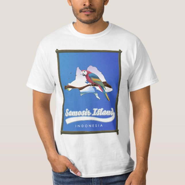 Insel Samosir T-Shirt (Vorderseite)