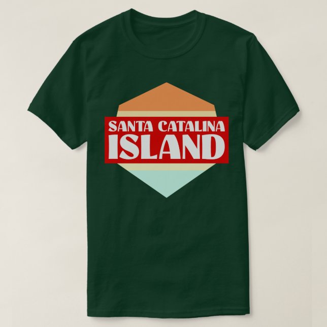 Insel Santa Catalina T-Shirt (Design vorne)