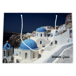 Insel Santorini, Griechenland-Geschenk-Tasche Große Geschenktüte