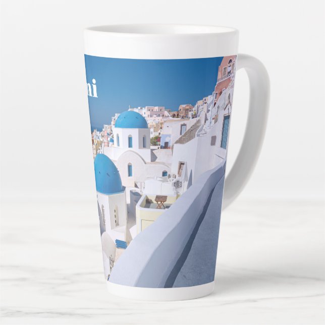 Insel Santorini, Griechenland Milchtasse (Rechte Ecke)