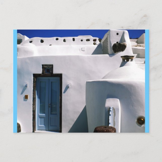 Insel Santorini Griechenland Postkarte (Vorderseite)