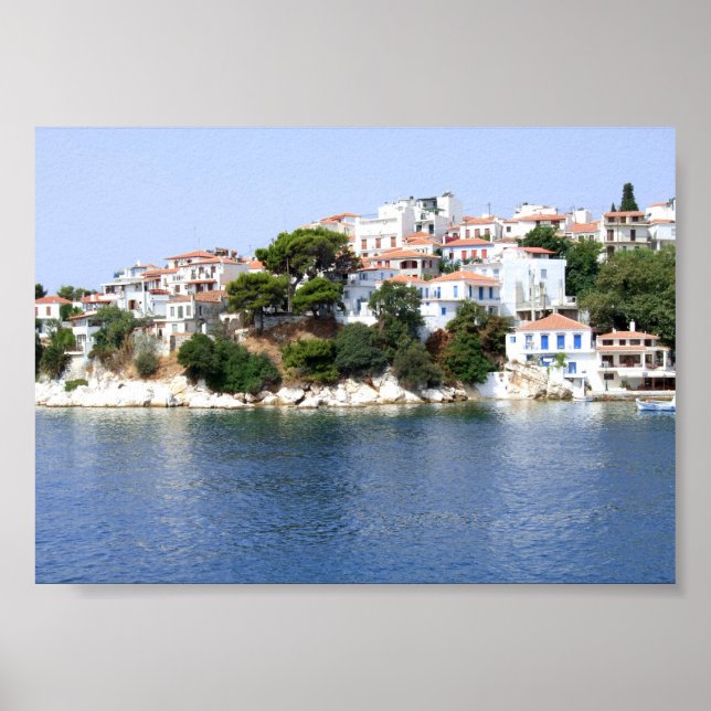 Insel Skiathos, Griechenland Poster (Vorne)