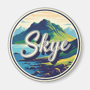 Insel Skye Herbrides Schottland Reise Magnet