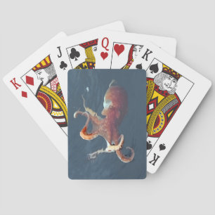 Insel Skye Kracken Meer Kunst individuell anpassba Spielkarten