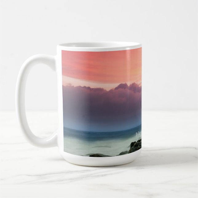 Insel Skye, Schottland beschriftet, Kaffeetasse (Links)