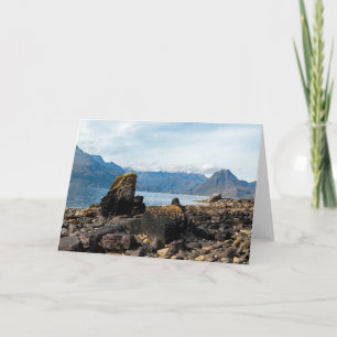 Insel Skye - Schottland, Großbritannien Karte