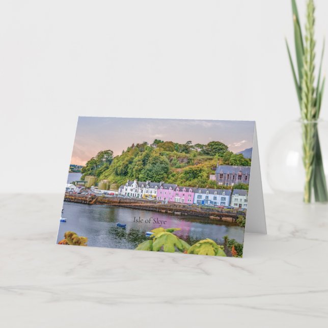 Insel Skye, Schottland Karte (Vorderseite)