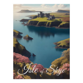 Insel Skye Schottland Reiseplakat Poster