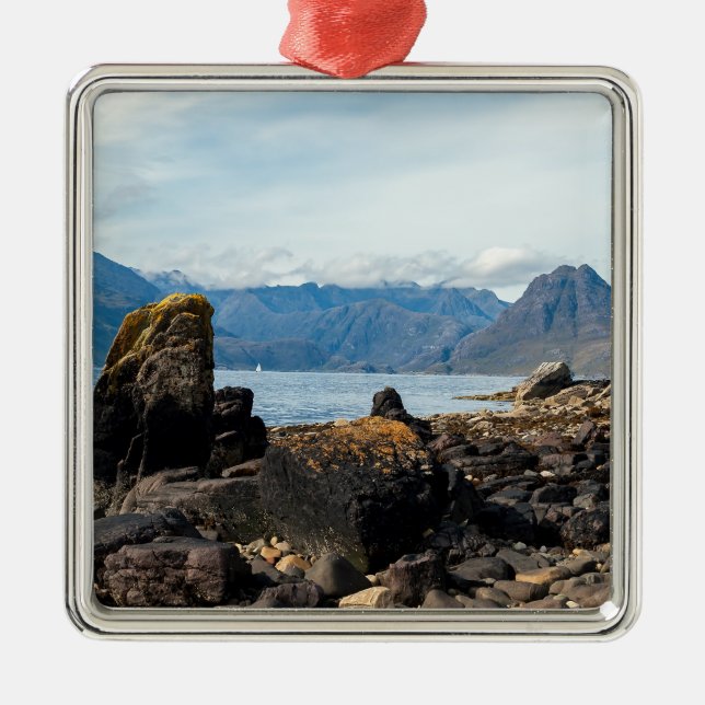 Insel Skye - Schottland, Vereinigtes Königreich Ornament Aus Metall (Vorne)