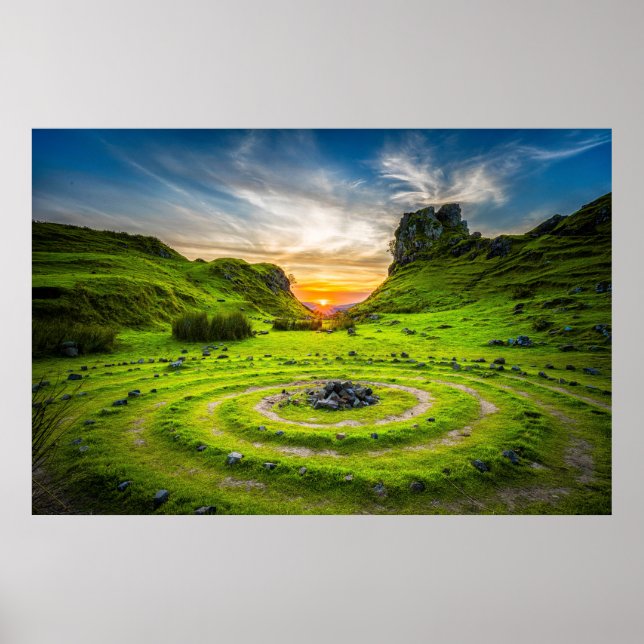 Insel Skye, Schottland, Vereinigtes Königreich Poster (Vorne)