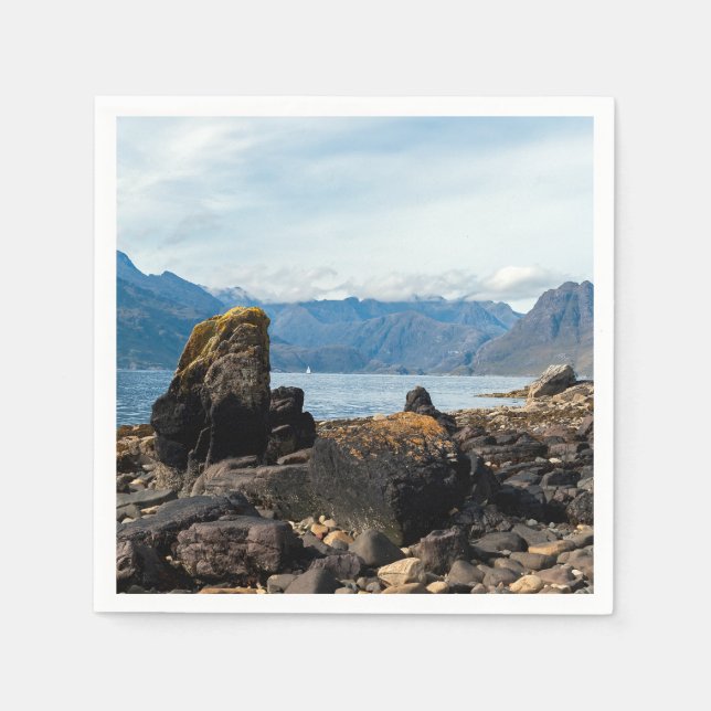 Insel Skye - Schottland, Vereinigtes Königreich Serviette (Vorderseite)