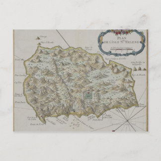 Insel St. Helena Postkarte