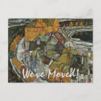 Insel Stadt von Egon Schiele, Adressenwechsel