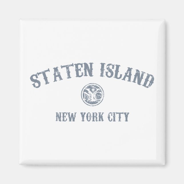 *Insel Staten Magnet (Vorne)