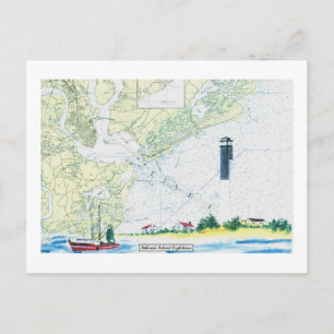 Insel Sullivan Postkarte