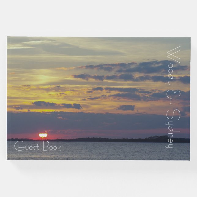 Insel Sunset Gästebuch (Vorderseite)