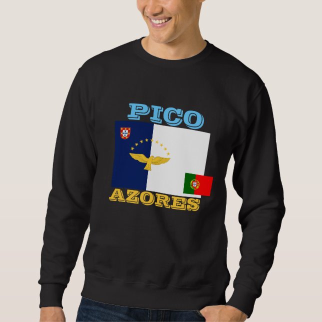 Insel-Sweatshirt Azoren Pico Sweatshirt (Vorderseite)