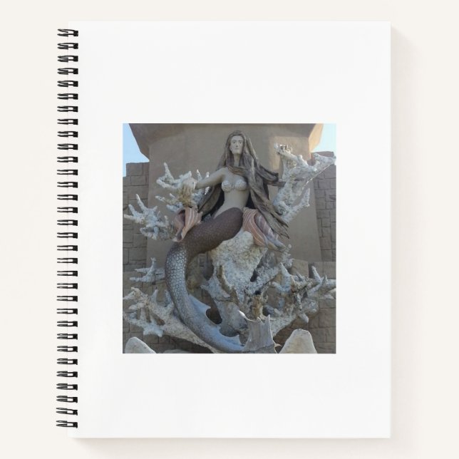 Insel Time Mermaid Notizbuch (Vorderseite)