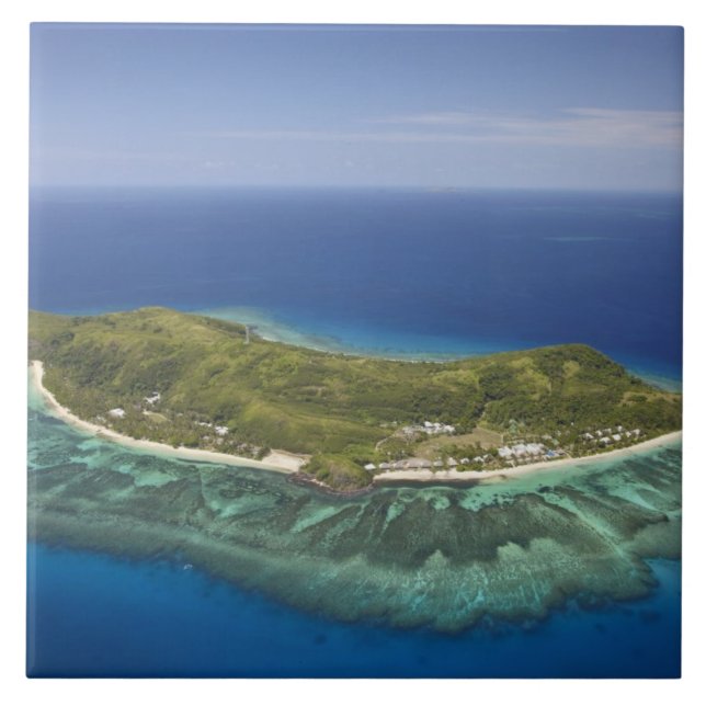 Insel Tokoriki, Mamanuca-Inseln, Fidschi Fliese (Vorderseite)