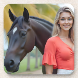 Insel Träume: Helena im Paradies Plastik Getränkeuntersetzer