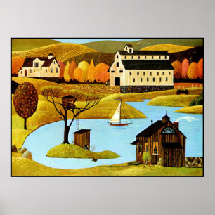 Insel Treehouse Poster