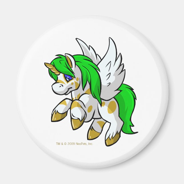 Insel Uni fliegt über Mystery Island Magnet (Vorne)