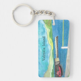 Insel Valentia Schlüsselanhänger