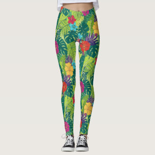Insel-Vibes-Druck Leggings