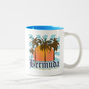 Insel von Bermuda-Andenken Zweifarbige Tasse