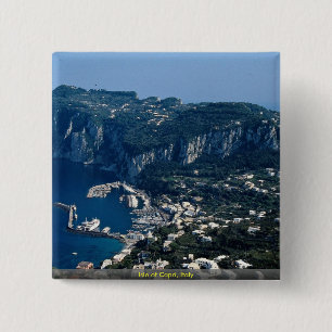 Insel von Capri, Italien Button