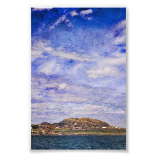 Insel von Iona Druck