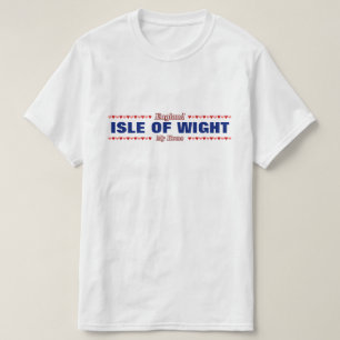 INSEL VON WIGHT - mein Zuhause - England; Herzen T-Shirt