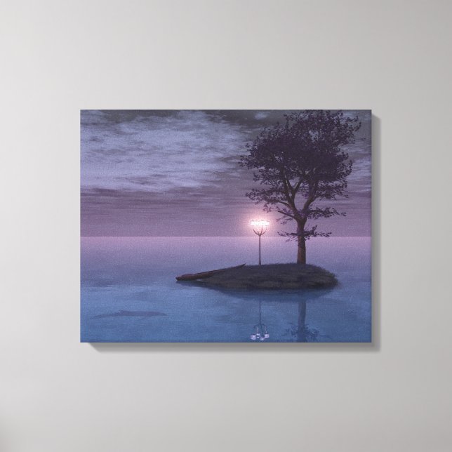 Insel Wanderers Canvas Print Leinwanddruck (Vorderseite)