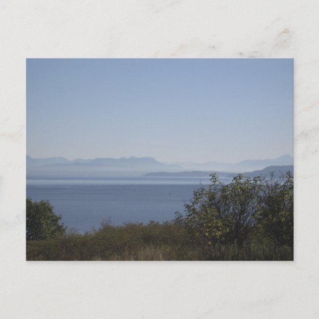 Insel Whidbey 3 Postkarte (Vorderseite)