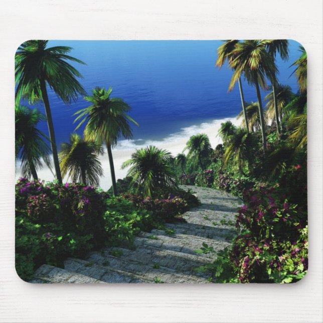 Insel-Zeit Mousepad (Vorne)
