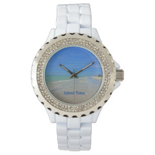 Insel-Zeit-Schmuck - Sanibel Insel Florida Armbanduhr