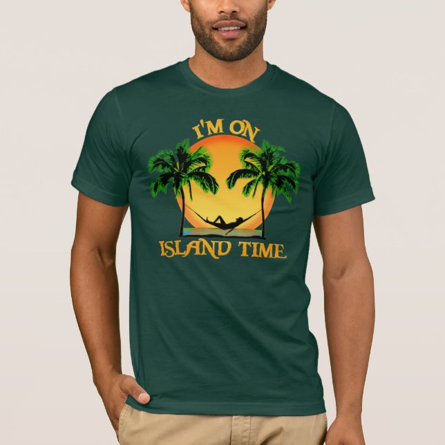 Insel-Zeit T-Shirt (Vorderseite)